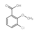 [3260-93-3] 3-氯-2-甲氧基苯甲酸