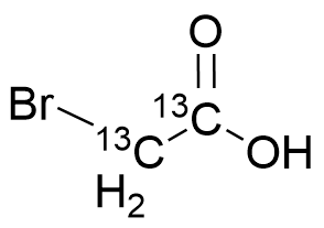 [52947-00-9] 溴乙酸1,2-13C2酸