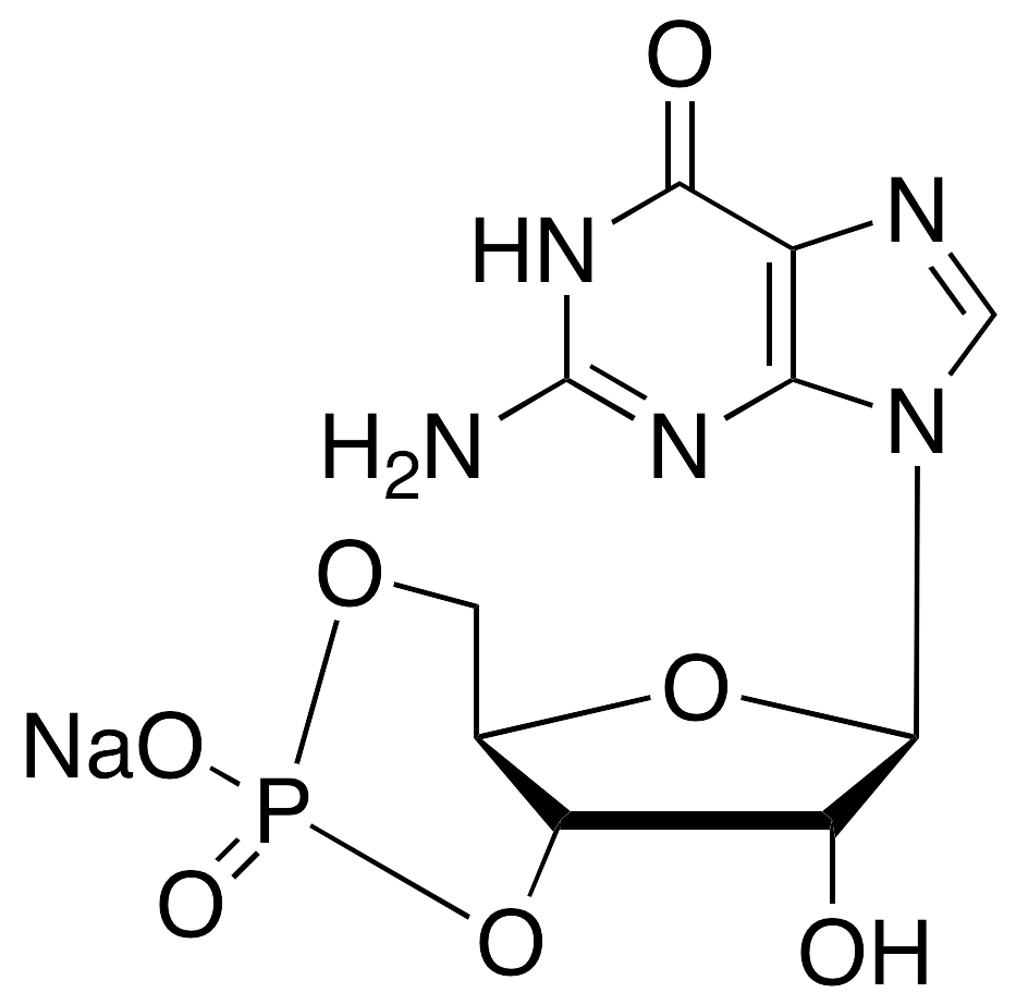 [40732-48-7] 鸟苷3’，5’-环一磷酸钠