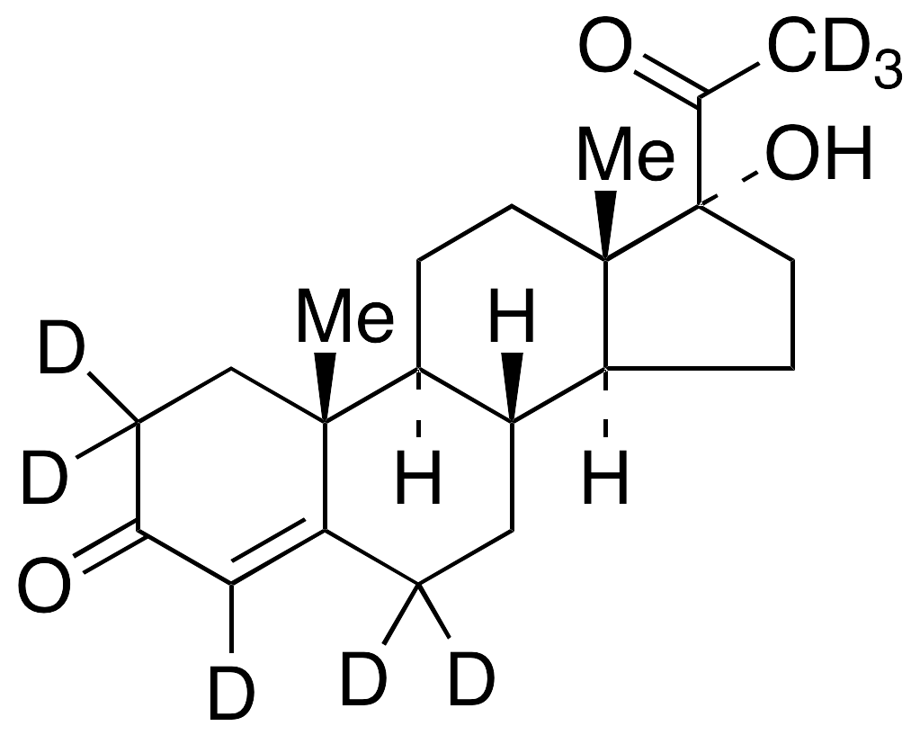 [850023-80-2] 17α-羟孕酮-d8