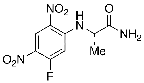 [95713-52-3] Nα-（2,4-二硝基-5-氟苯基）-L-丙氨酰胺