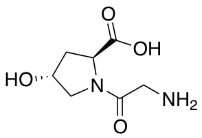 [24587-32-4] （2S，4R）-1-（2-氨基乙酰基）-4-羟基吡咯烷-2-羧酸