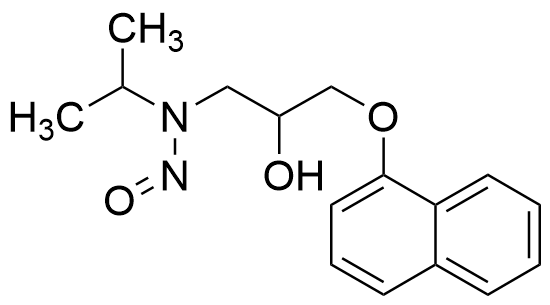 [84418-35-9] N-亚硝基丙萘洛尔  (异构体混合物)