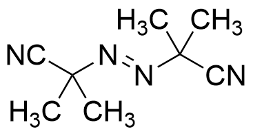 [78-67-1] 2,2＇-偶氮二异丁腈