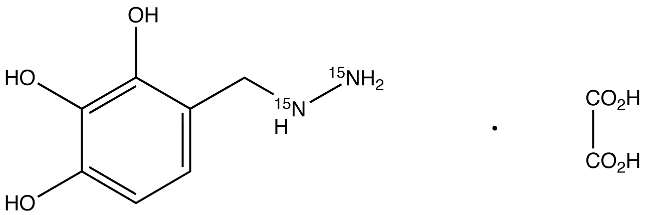 2,3,4-三羟基苄肼-15N2草酸盐（> 90％）