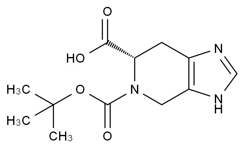 [153982-44-6] (S)-1,4,6,7-四氢-5H-咪唑并[4,5-C]吡啶-5,6-二甲酸 5-叔丁基酯